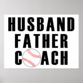 Husband Father Coach Poster (Voorkant)
