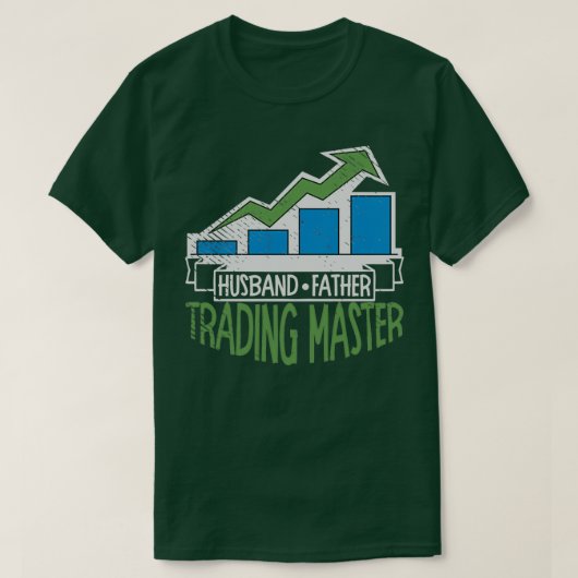 Husband Father Trading Master Pa T-shirt (Design voorkant)