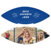 Husband Foto aangepast blauw American Football (Panelen)
