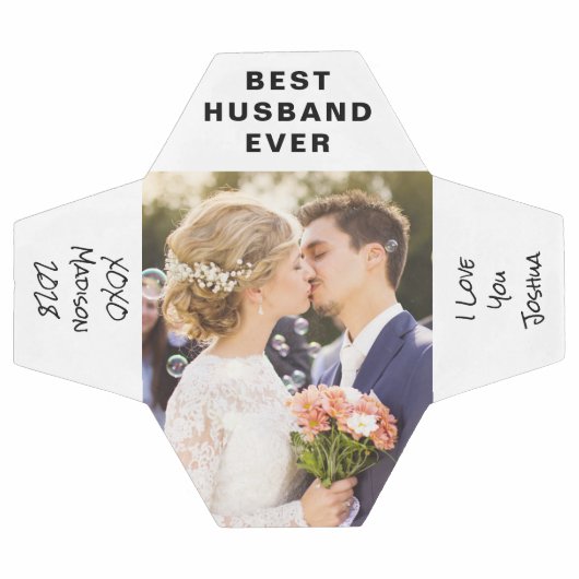 Husband foto gepersonaliseerd voetbal (Enkel)