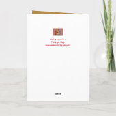 Husband Funny Koe Happy Birthday Kaart (Achterkant)