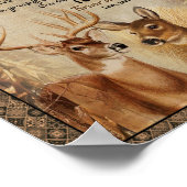 Husband Gift | Brief aan mijn man van vrouw Poster (Hoek)