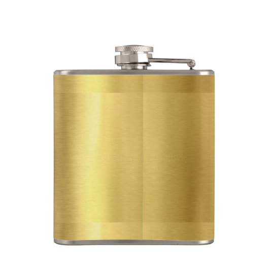 Husband Gold Flask Heupfles (Achterkant)