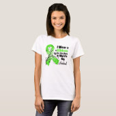 Husband Hero in My Life Lymphoma Ribbon T-shirt (Voorkant volledig)