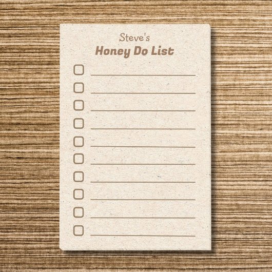 Husband Honey Do List Post-it® Notes