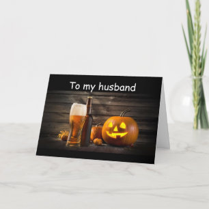 HUSBAND "IK WIL ALLEEN MET JULLIE CELEBRATEN" KAART