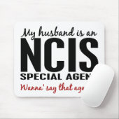 Husband is een NCIS-agent Muismat (Met muis)