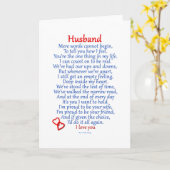 Husband Love Kaart (Gele Bloem)