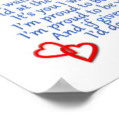 Husband Love Poster (Hoek)