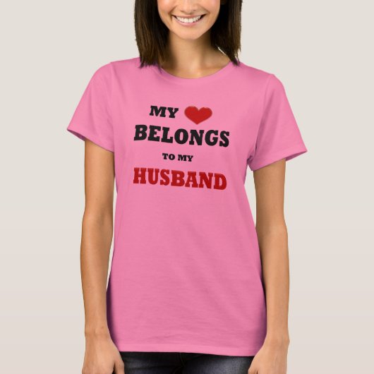 Husband Love T-shirt (Voorkant)
