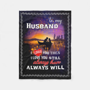 Husband Lovers Voor mijn man hield ik van jou Fleece Deken
