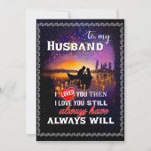 Husband Lovers | Voor mijn man hield ik van jou Kaart (Voorkant)