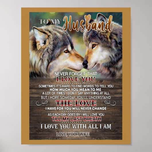 Husband Lovers | Voor mijn man hield ik van jou Poster (Voorkant)