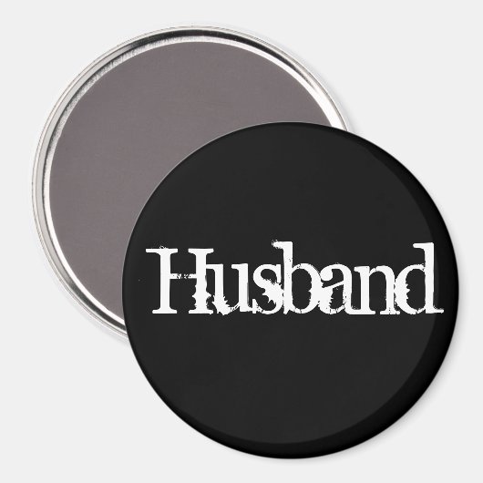 Husband Magnet (Voorkant / Achterkant)