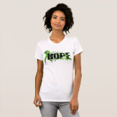 Husband My Hero - Lymphoma Hope T-shirt (Voorkant volledig)