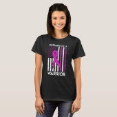 Husband Of A Warrior Alzheimer Awareness Support S T-shirt (Voorkant volledig)