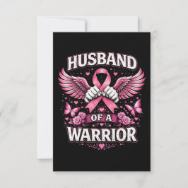 Husband of a Warrior Bedankkaart