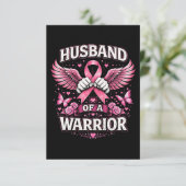 Husband of a Warrior Bedankkaart (Staand voorkant)
