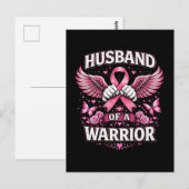 Husband of a Warrior Briefkaart (Voorkant / Achterkant)