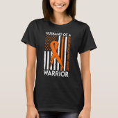 Husband Of A Warrior Limb Loss and Limb Difference T-shirt (Voorkant)