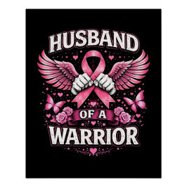 Husband of a Warrior Perfect Poster