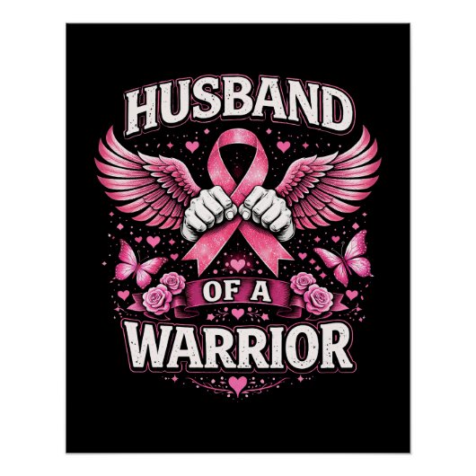Husband of a Warrior Perfect Poster (Voorkant)