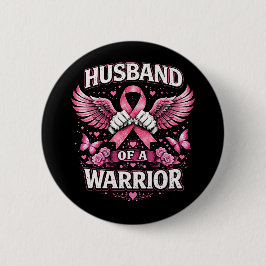 Husband of a Warrior Ronde Button 5,7 Cm