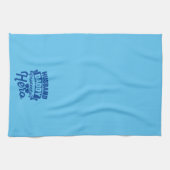 Husband. Papa. Beschermer. Hero. Theedoek (Horizontaal)