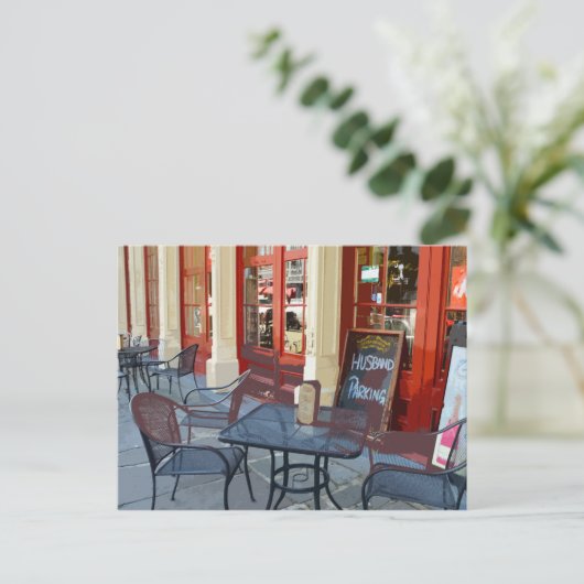 Husband Parking in Charleston Briefkaart (Staand voorkant)