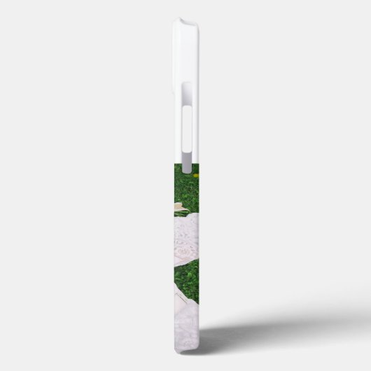 Husband Photo with black text  iPhone Case (Achterkant / Links)