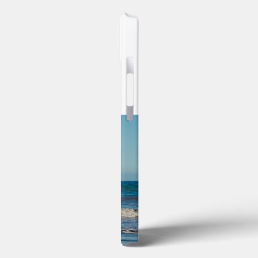 Husband Photo with sea blue text  Case-Mate iPhone Case (Achterkant / Links)