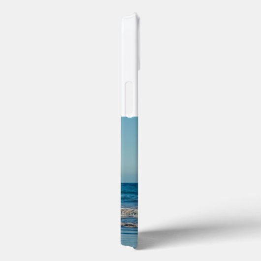 Husband Photo with sea blue text  Case-Mate iPhone Case (Achterkant / Rechts)