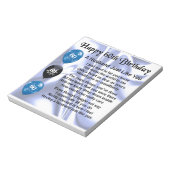 Husband Poem - 60th Birthday Notitieblok (Linkerzijde)