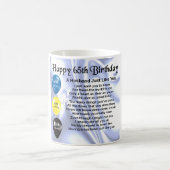 Husband Poem - 65th Birthday Koffiemok (Center)