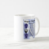 Husband Poem - 70e verjaardag Koffiemok (Voorkant rechts)