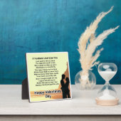 Husband Poem Plaque - Valentijnsdag - Lovers Fotoplaat (Insitu)