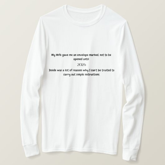 Husband T-Shirt (Design voorkant)