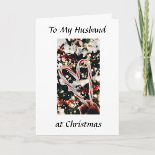 "HUSBAND" U BRENGT ME ***JOY** FEESTDAGEN KAART