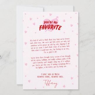Husband valentines day cards kaart
