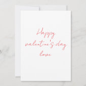Husband valentines day cards kaart (Achterkant)
