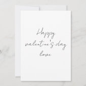 Husband valentines day cards kaart (Achterkant)