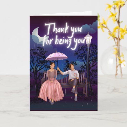 Husband valentines day cards kaart (Gele Bloem)