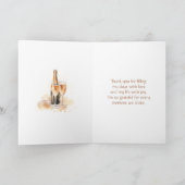 Husband Wedding Anniversary Card Kaart (Binnen)