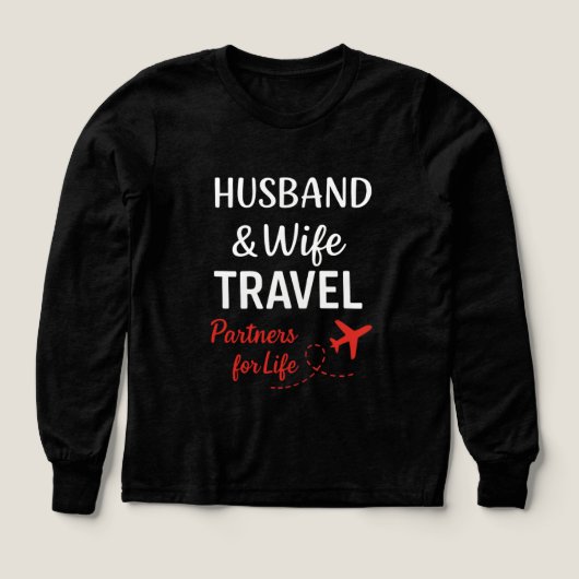 Husband & Wife Travel Partners for Life – Romantic (Voorkant)