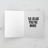 HUSBAND WIFE ZODAT JE MIJN ROPEN BENT KAART (Binnen)