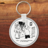 Husband wil geen vragen stellen na Pub Quiz Sleutelhanger (Voorkant)