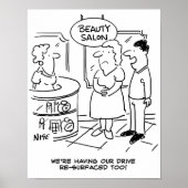 Husband zegt dat ze ook weer moeten rijden poster (Voorkant)