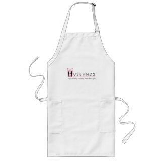 Husbanden Logo Apron Lang Schort