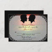 Husbands IV Aangepaste Gay Trouw RSVP Kaarten (Voorkant / Achterkant)