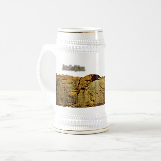 Husband's Rock-Solid White Beer Stein Bierpul (Voorkant links)